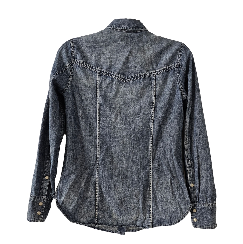 J. Crew Denim Shirt - Picture 2 of 4